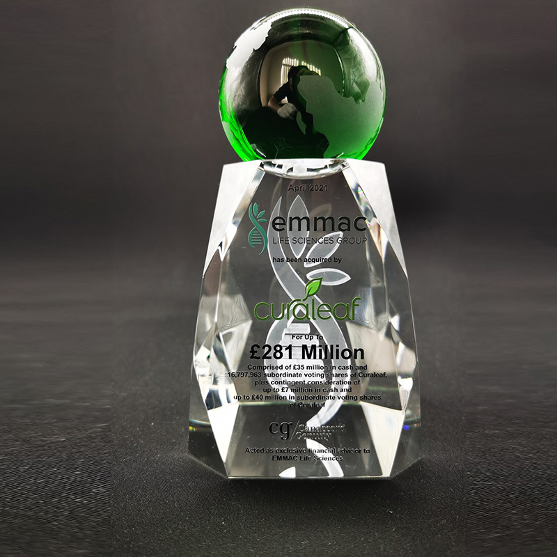 crystal ball trophy